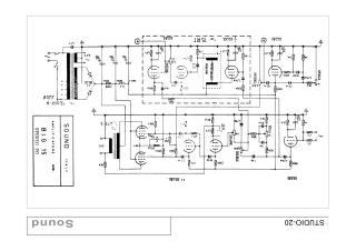 Sound Studio 20 schematic circuit diagram